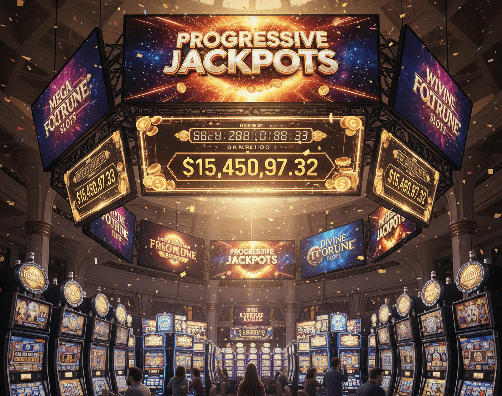 Bally Casino progressive jackpots